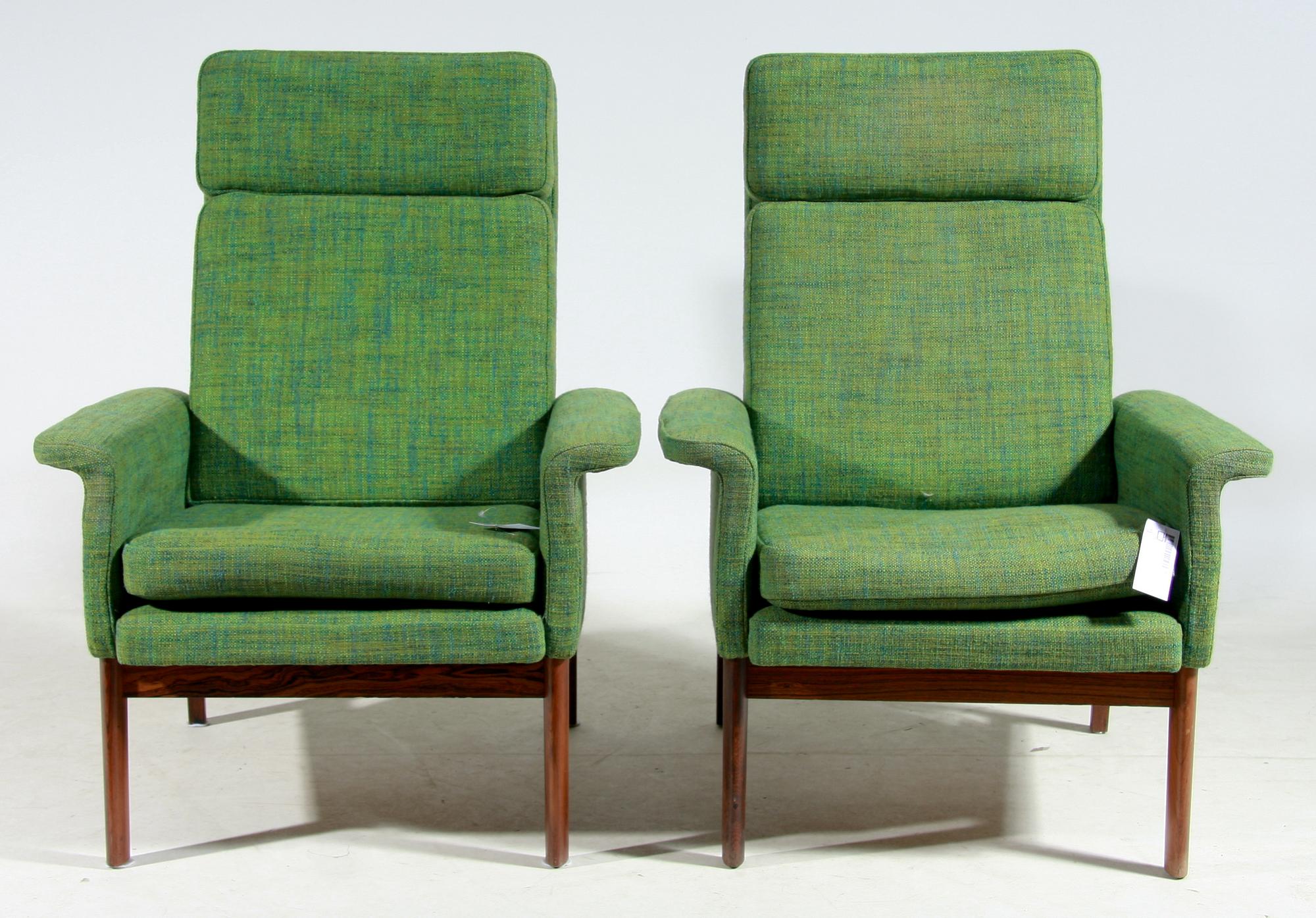 FÅTÖLJER, ett par, France & Daverkosen.