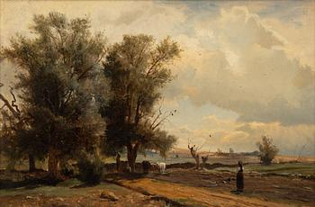 Gustav Rudberg, Skånskt landskap.