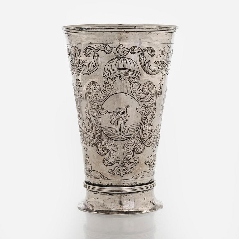 Pikari, hopea, Moskova 1743. Barokki.