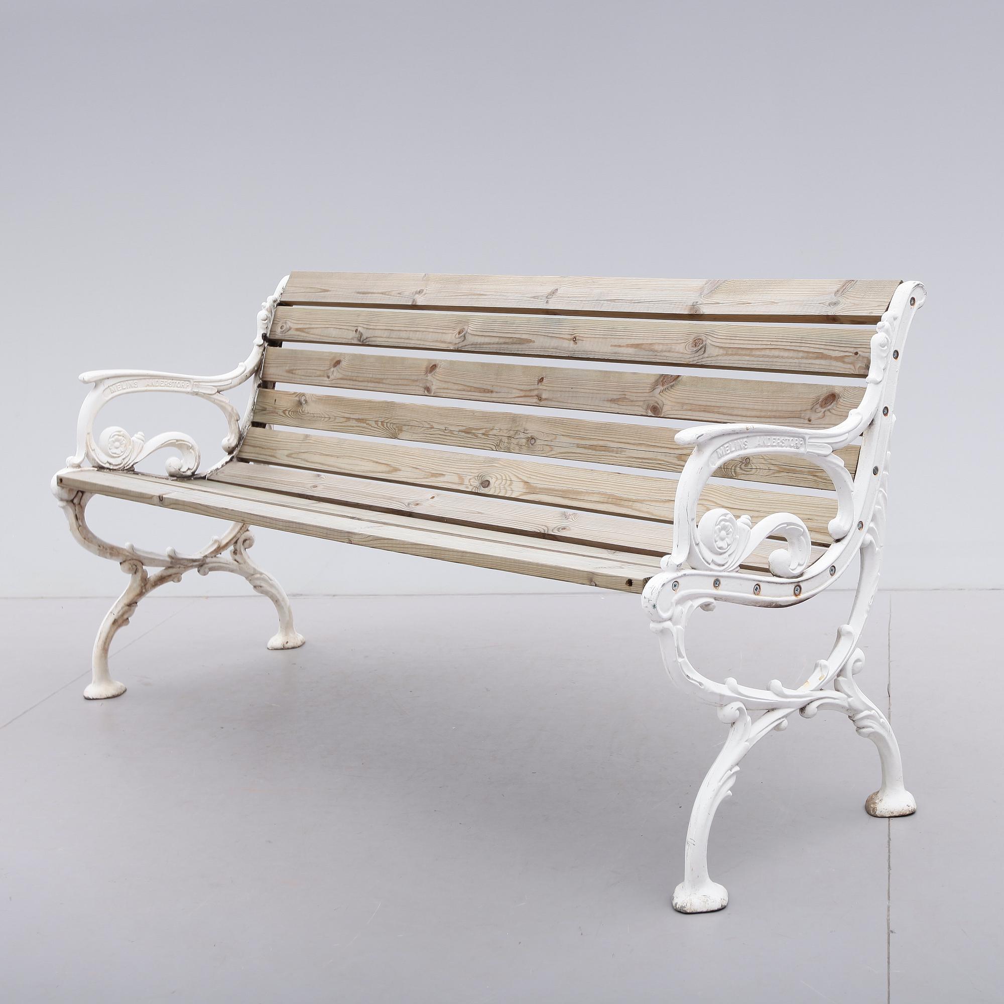 TRÄDGÅRDSSOFFA, Melins Anderstorp, 1900-talets andra hälft.