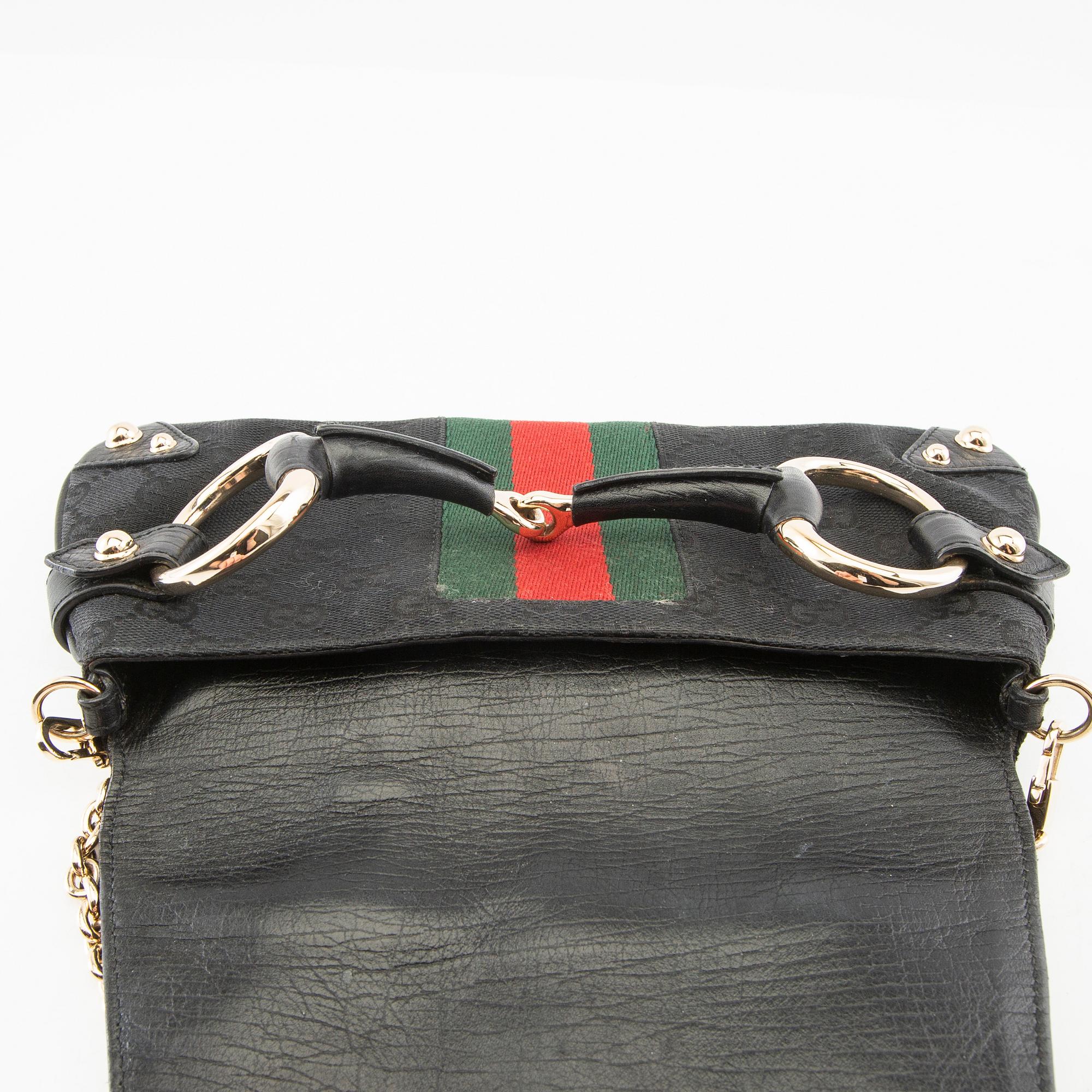 Gucci väska "Horsbit chain small shoulder bag".