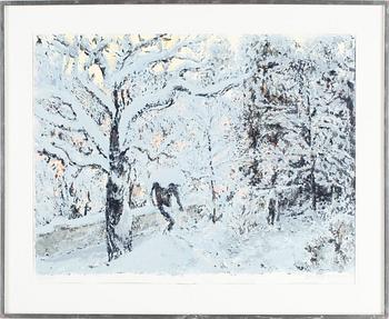 BO LARSSON, färglitografi, signerad o numrerad 55/140.