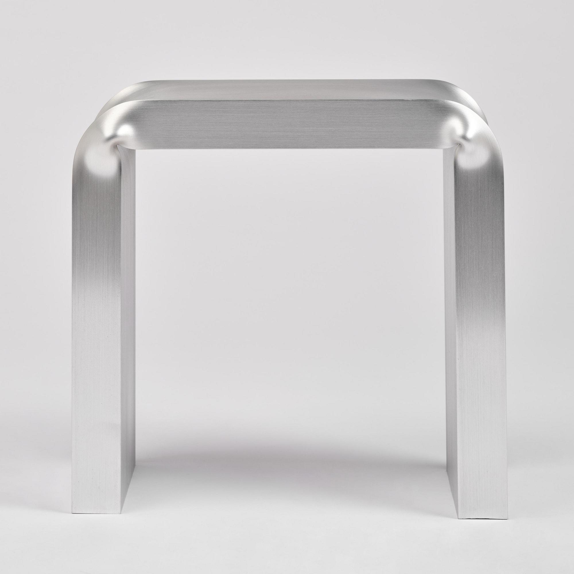 David Taylor, a unique "Bent Stool", Studio Mellösaverken, Sweden, 2025.