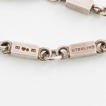Wiwen Nilsson, bracelet, silver, stick links.