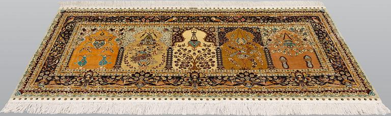 Matta, Silke, Orientalisk, 182 x 89 cm.