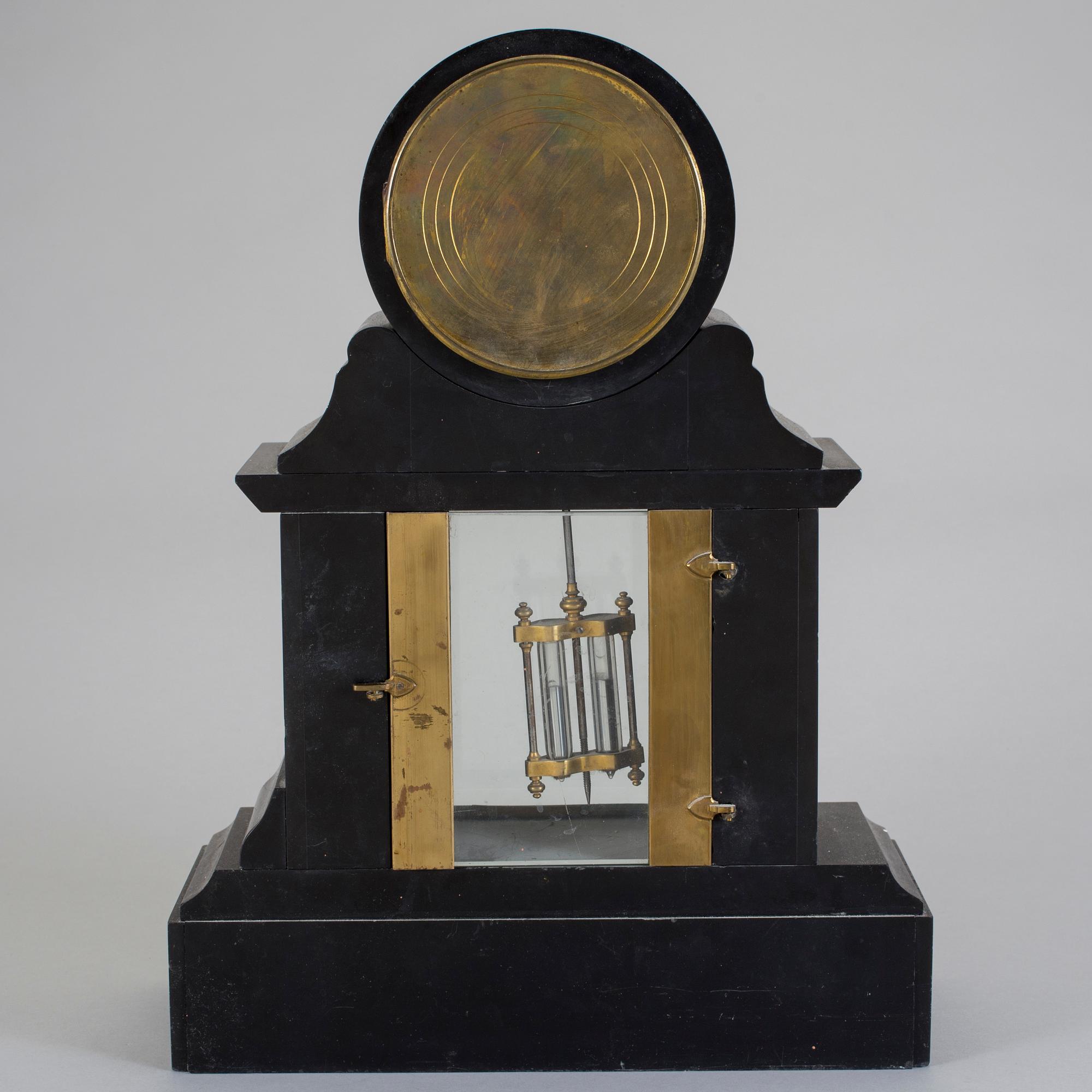 BORDSPENDYL, Japy Freres & Cie, Paris, sent 1800-tal.