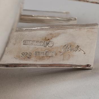 CLAËS E. GIERTTA, a silver vase, Stockholm 1981.