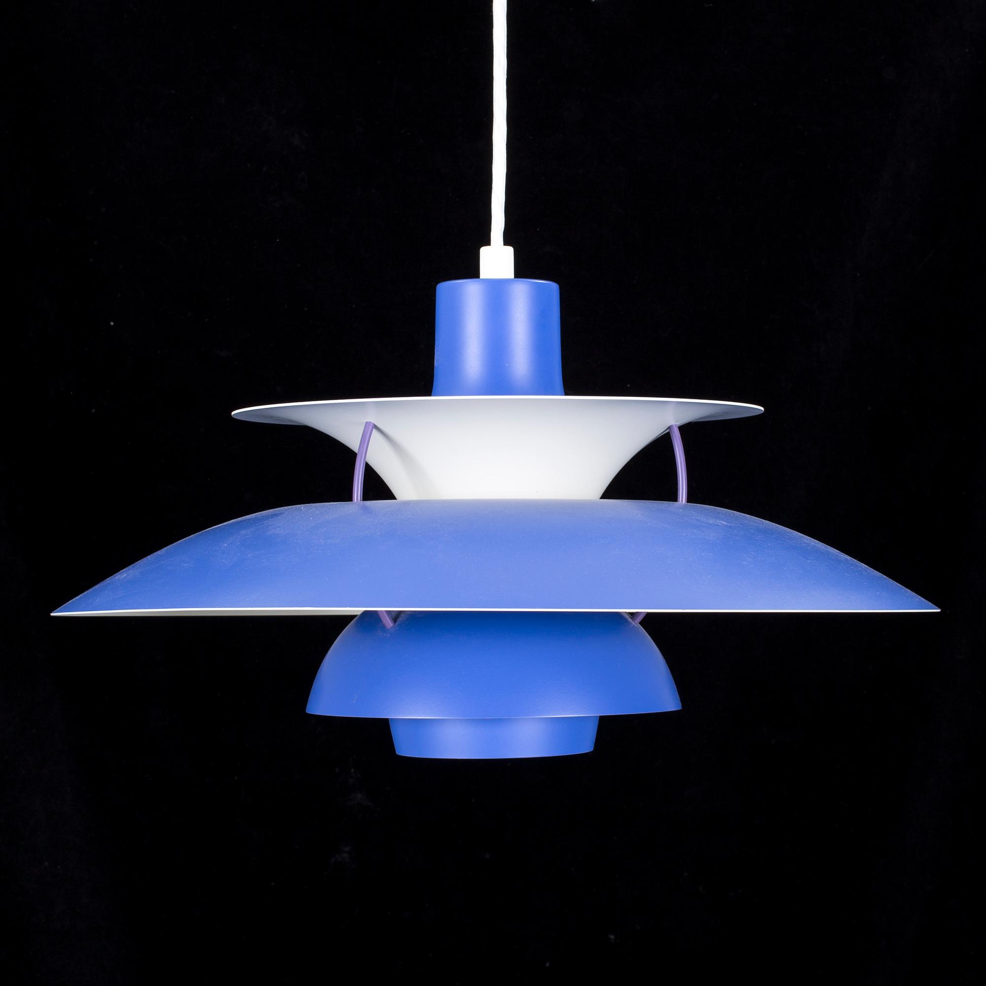 TAKLAMPA, "PH-lampa" design Poul Henningsen för Louis Poulsen, 1900-talets andra hälft.