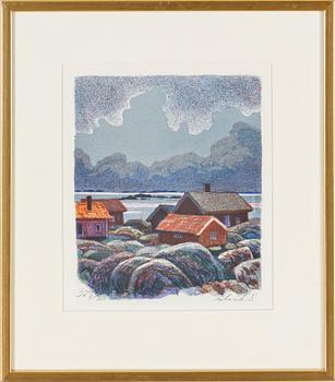 Roland Svensson · ROLAND SVENSSON, litografi, signerad och numrerad 329/350.