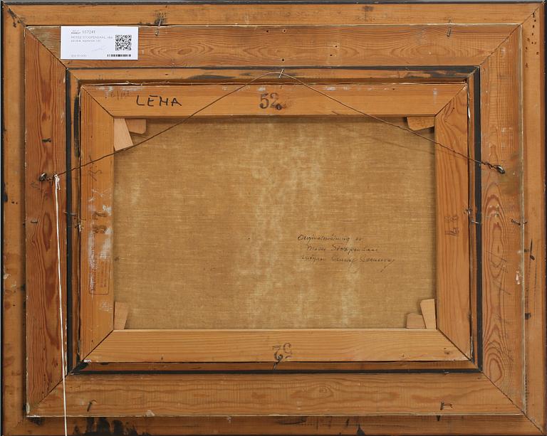 MOSSE STOOPENDAAL, olja på duk, signerad.