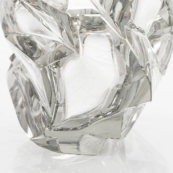 Tapio Wirkkala, vas, "Isberg", signerad Tapio Wirkkala Iittala 57.