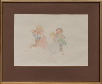 ROBERT HÖGFELDT, teckning. Signerad.