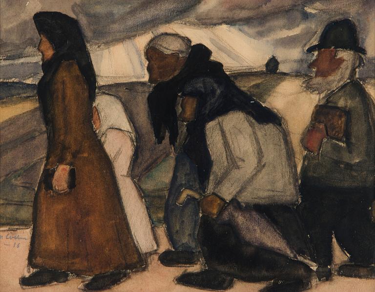 Marcus Collin, On the Way to Church.