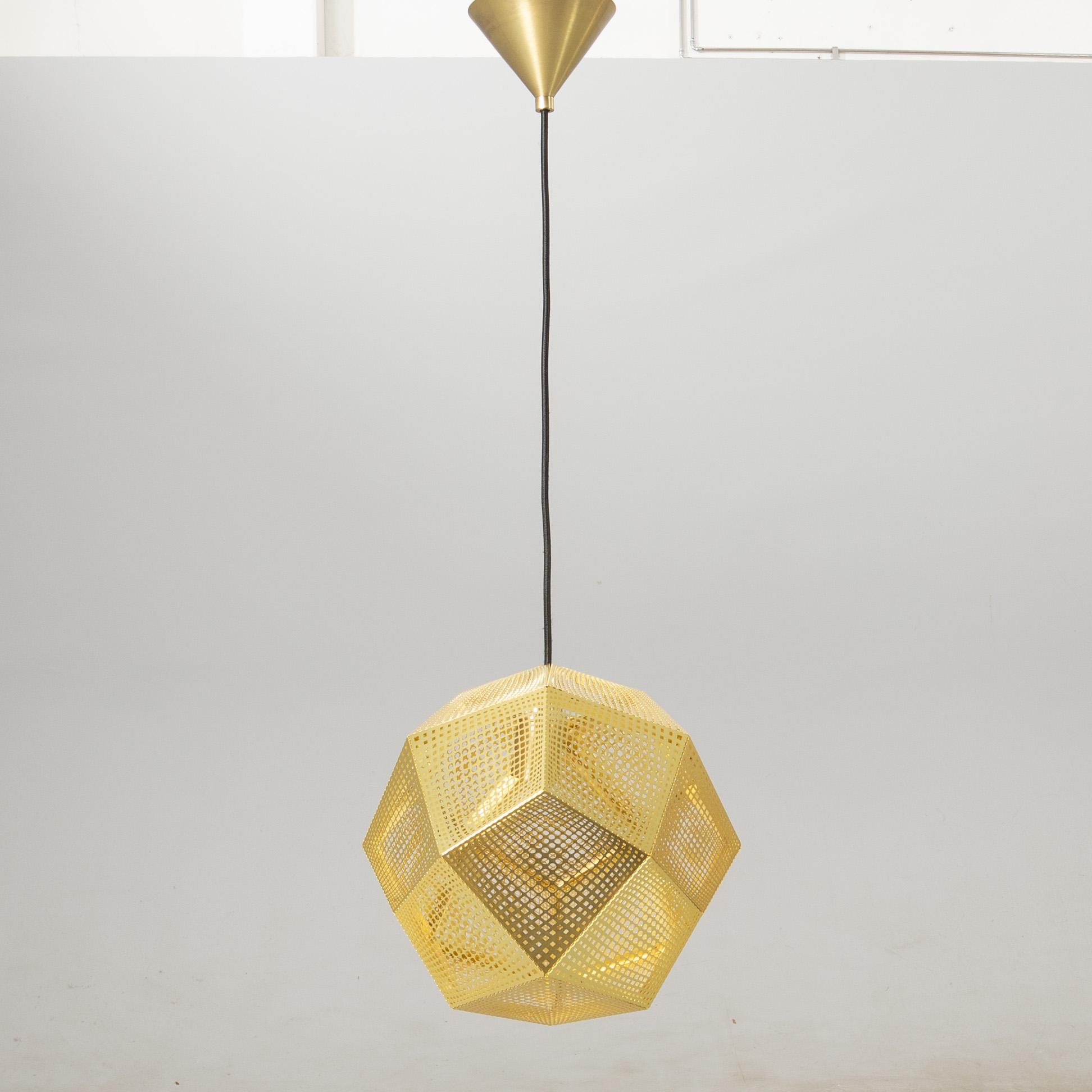 Tom Dixon, Ceiling lamp "Etch" 21st century.