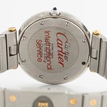 Cartier, Santos Vendôme, wristwatch, 32.5 mm.