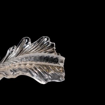 A mid-20th-century Murano glass chandelier, Italy.