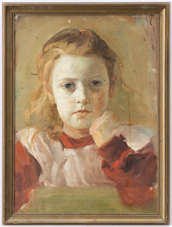 Svante Bergh, "Flickhuvud" (Olga).