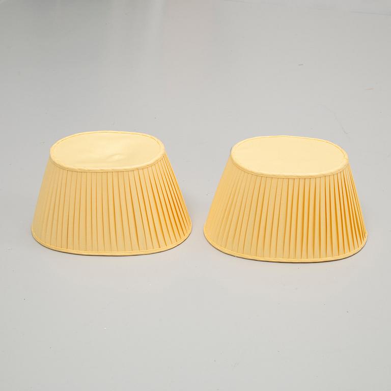 A pair of model 2548 floor lamps by Josef Frank for Firma Svenskt Tenn, designed 1952.