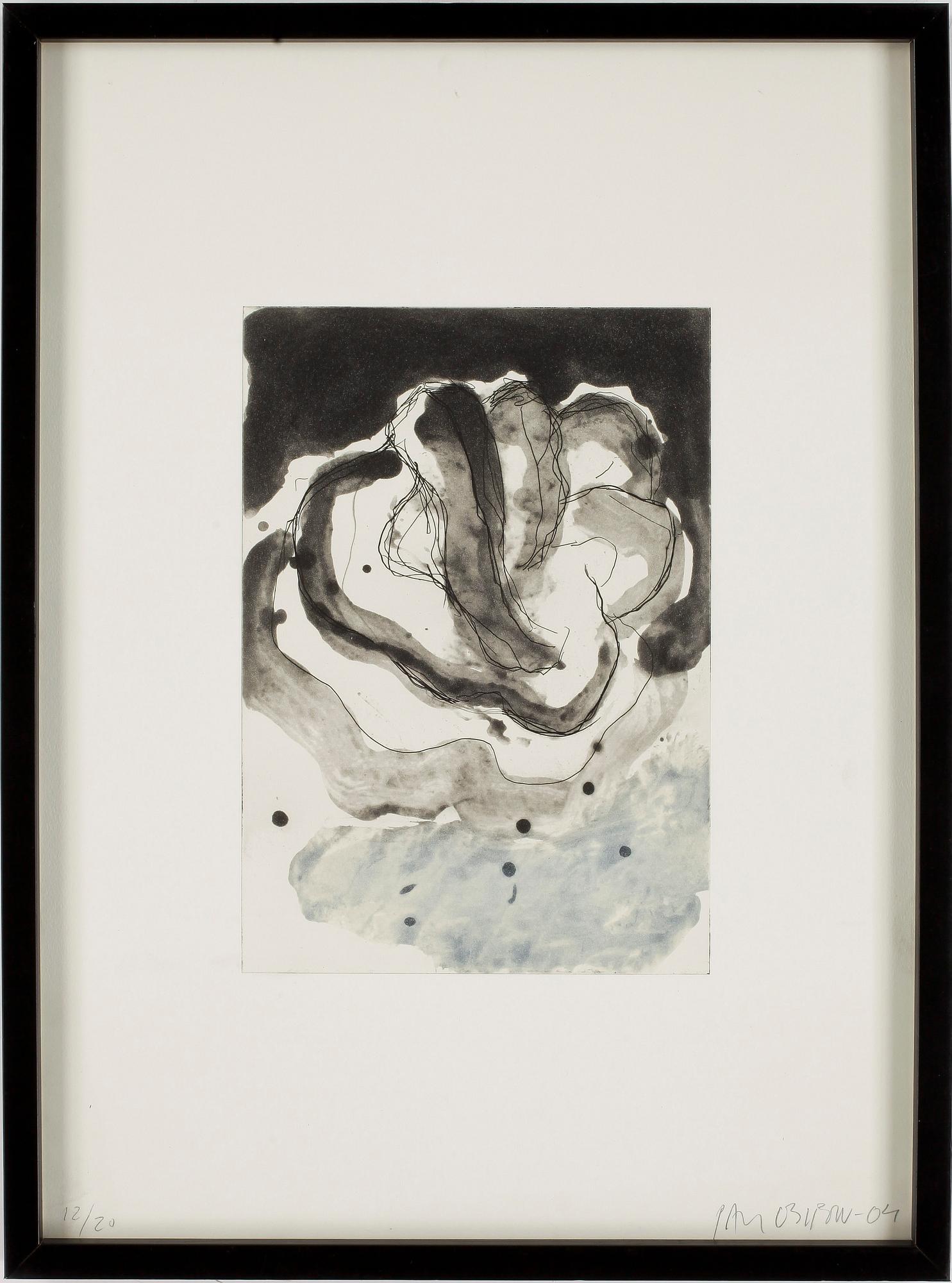 PAUL OSIPOW, etsning, signerad o numrerad 12/20.