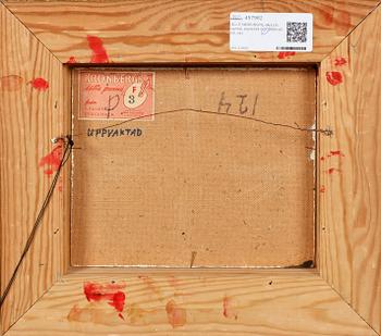 OLLE NORDBERG, olja på pannå, signerad och daterad 65.