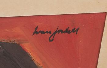 IVAN JORDELL, blandteknik, signerad.