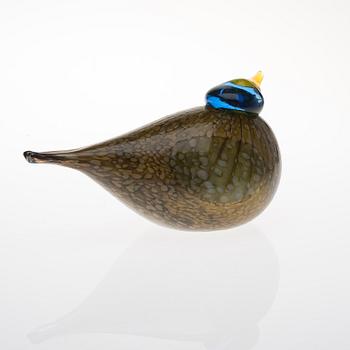 LASILINTU, "Keräkurmitsa". Signeerattu O. Toikka, Nuutajärvi. 1990-luvun loppu.