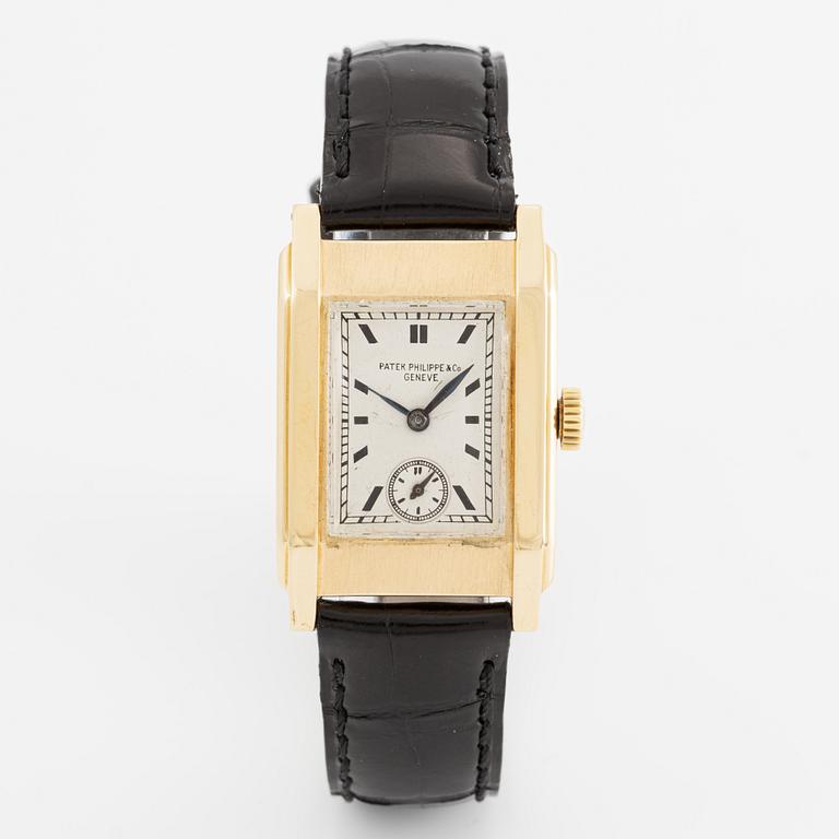 Patek Philippe, wristwatch, 23 x 29 (36) mm.