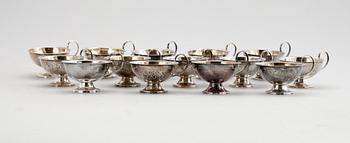 PUNCHBÄGARE, 14 st, silver, 1948. Vikt ca 525 g.