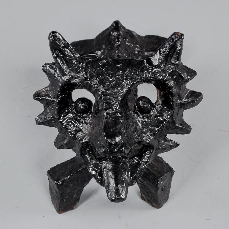 ELDHUND, gjutjärn, Olle Hermansson, Husqvarna, 1960-tal.