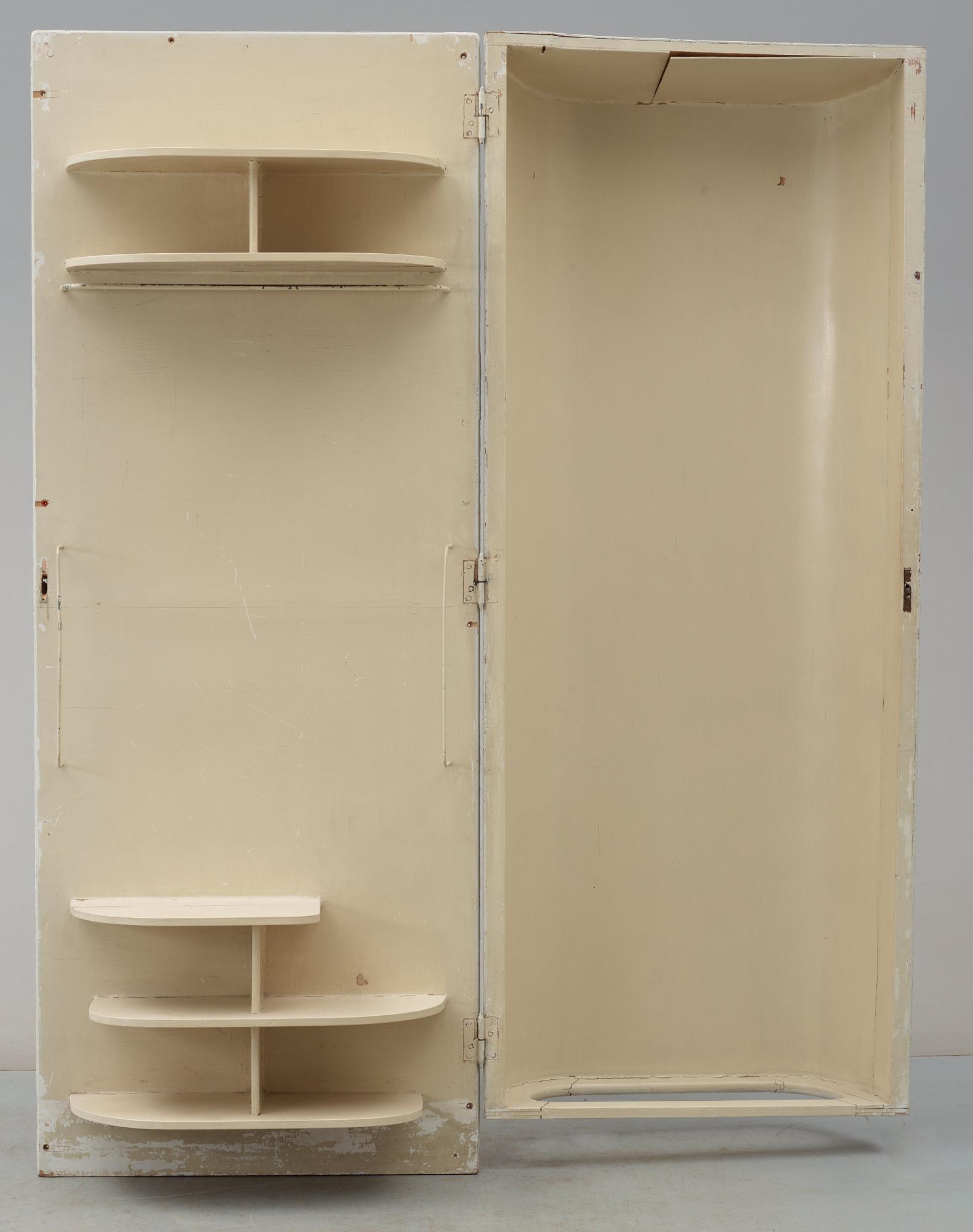 ALVAR AALTO, garderob, Huonekalu-ja Rakennustyötehdas Oy, Finland 1930-tal.