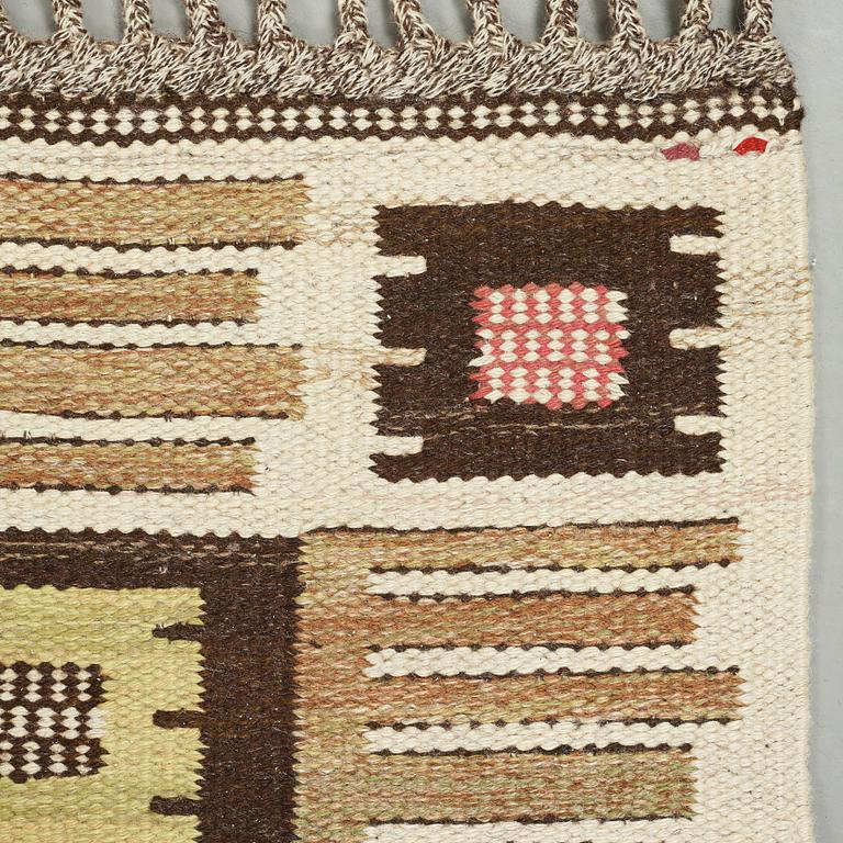 Märta Måås-Fjetterström, MATTO, "Nyponblomman", flat weave, ca 245,5 x 161,5 cm, signed AB MMF.