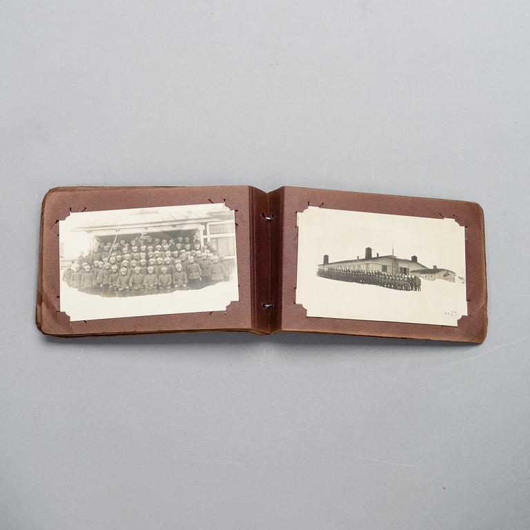 FOTOALBUM, Kustartilleriregementet I, mars 1926, Sveaborg.