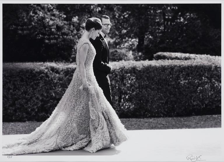 Rickard L Eriksson, "Kronprinsessan Victoria och Prins Daniel", 2010.