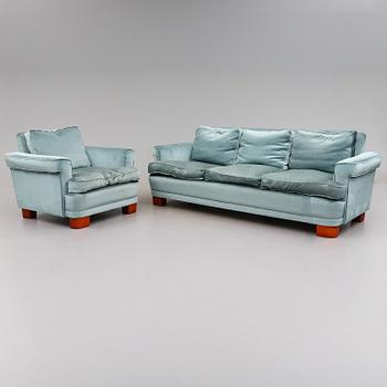 SOFFA OCH FÅTÖLJ, 1900-talets andra hälft.