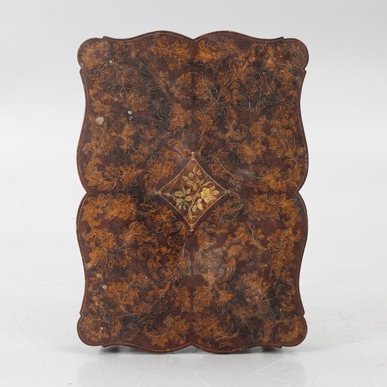 A Baroque style table, late 19th Century.