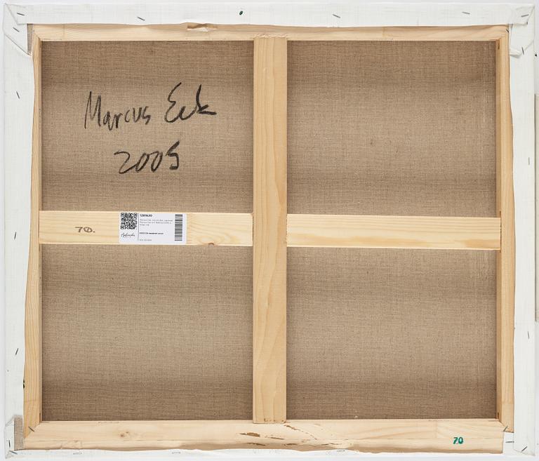 Marcus Eek, oil on canvas, signed Marcus Eek and dated 2005 on verso.