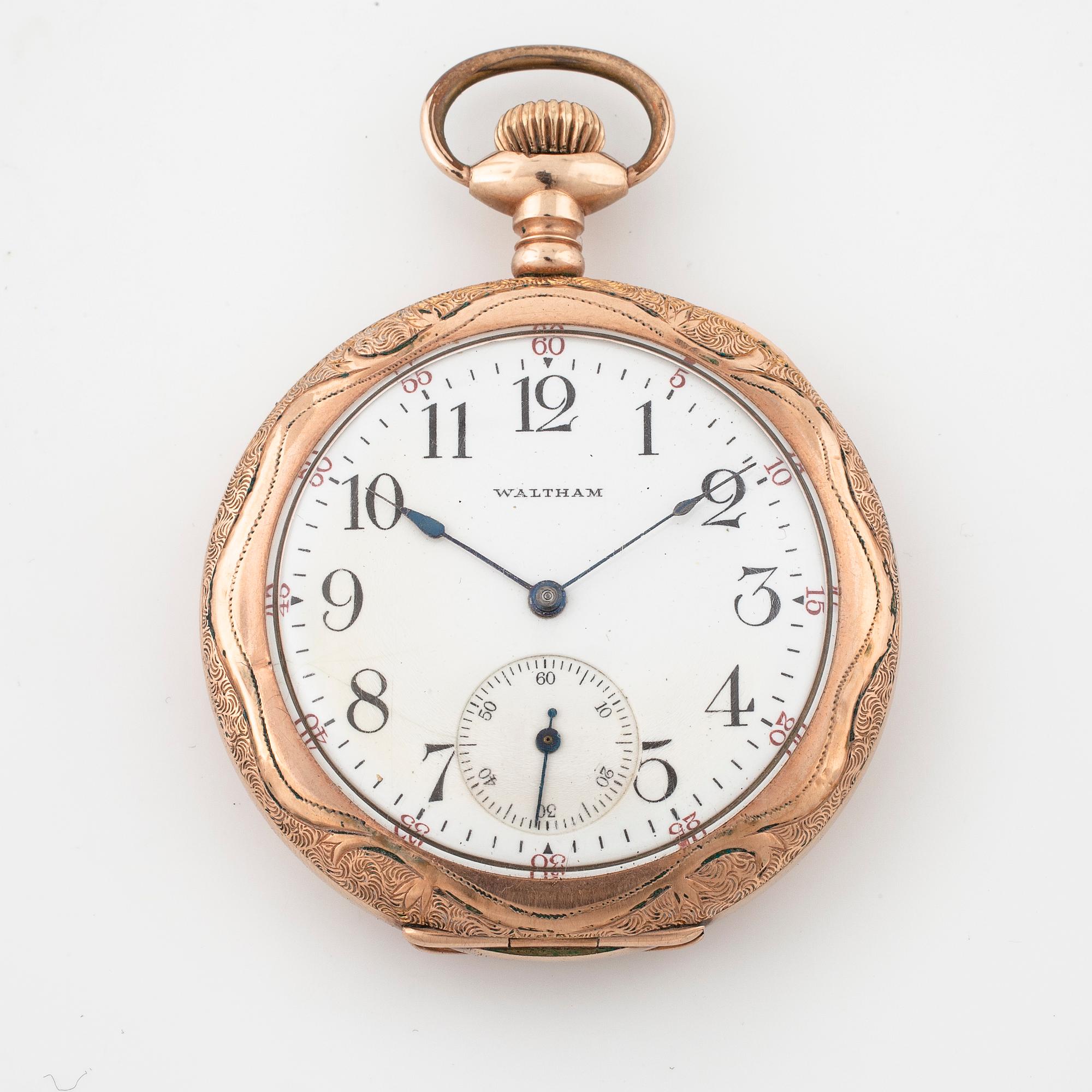 WALTHAM, pocket watch, 42 mm.