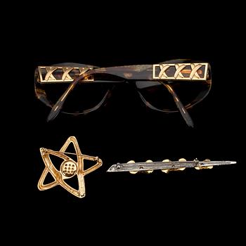 SOLGLASÖGON samt BIJOUTERI, Paloma Picasso.