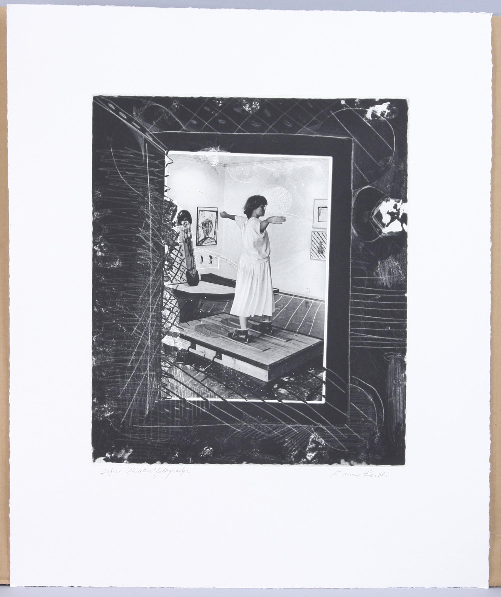 FRANCO LEIDI, fotogravyr, sign.