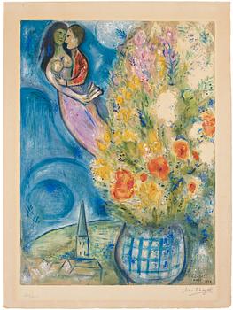 519. Marc Chagall After, "Les Coquelicots".