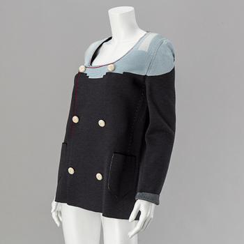 A knitten jacket by Sonia Rykiel.