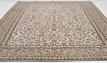 Carpet, Keshan, approx. 402 x 295 cm.