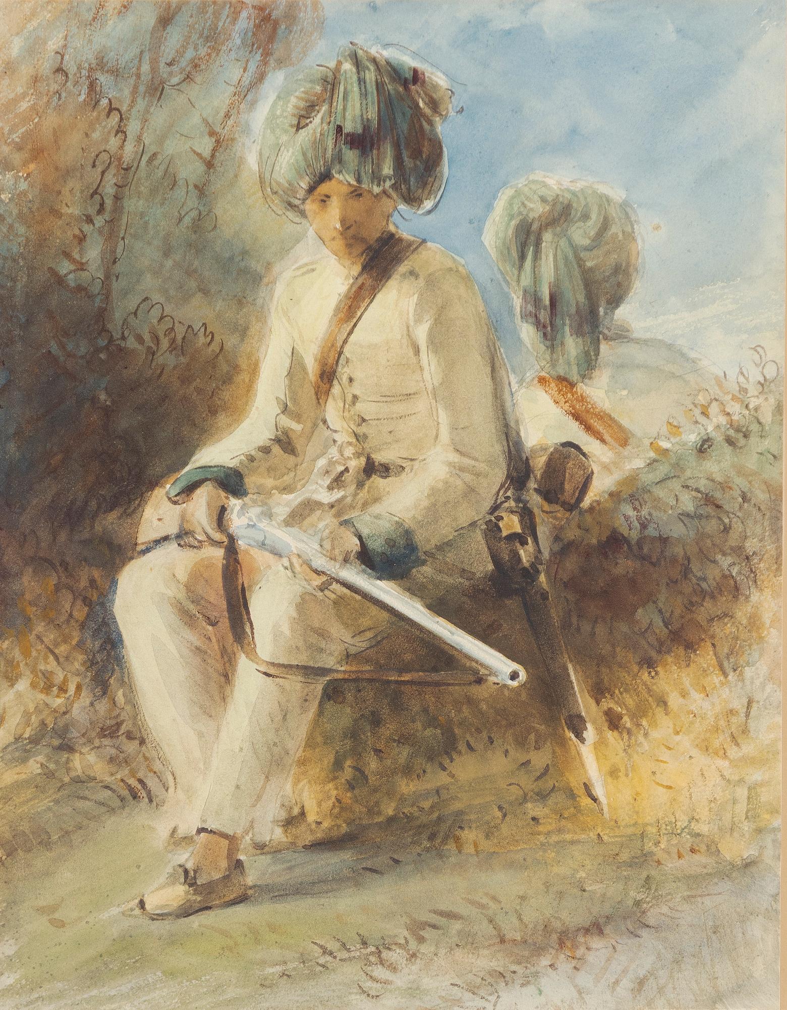 Egron Lundgren, Indian military.