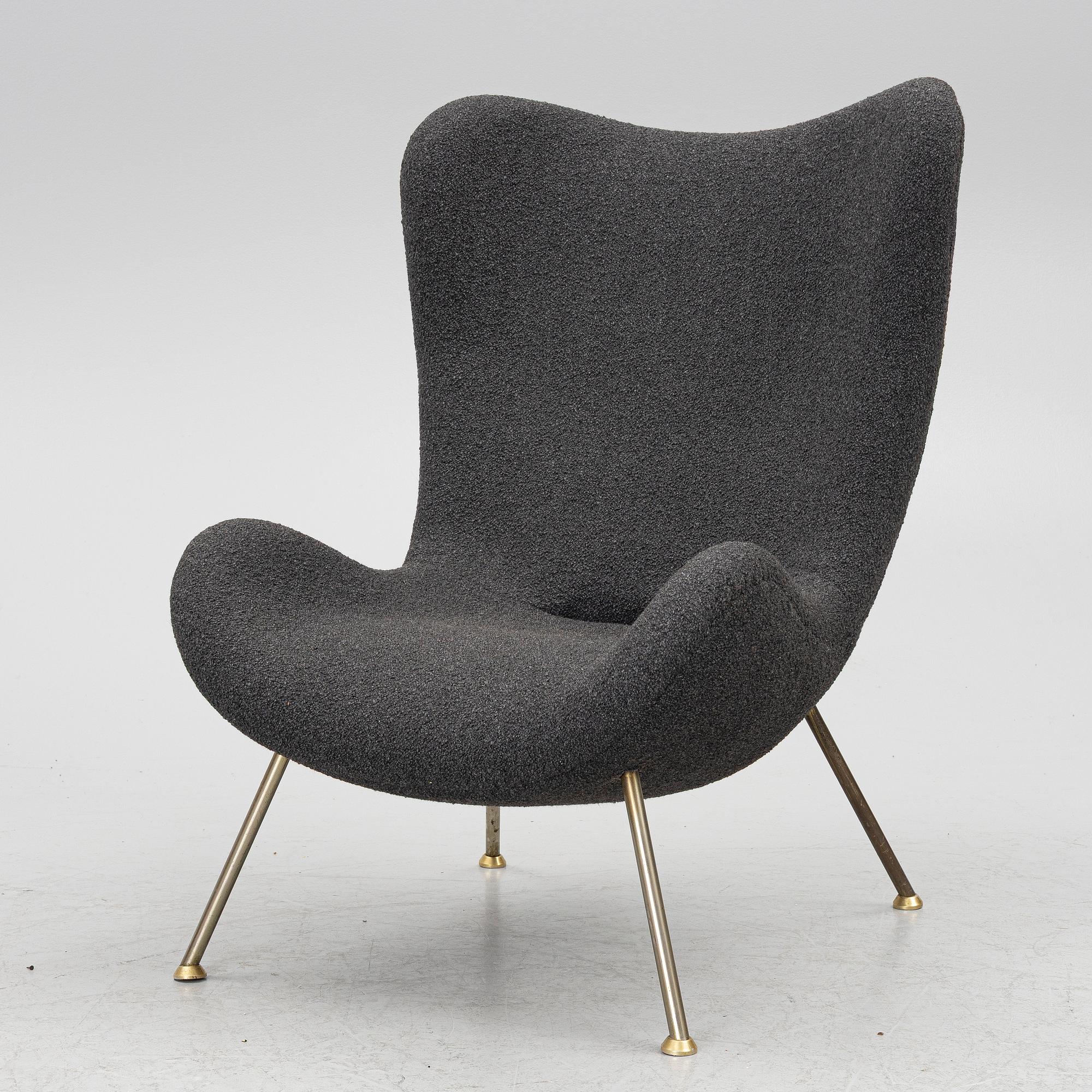 Fritz Neth, a 'Madame' easy chair, Correcta, Germany, 1950s.