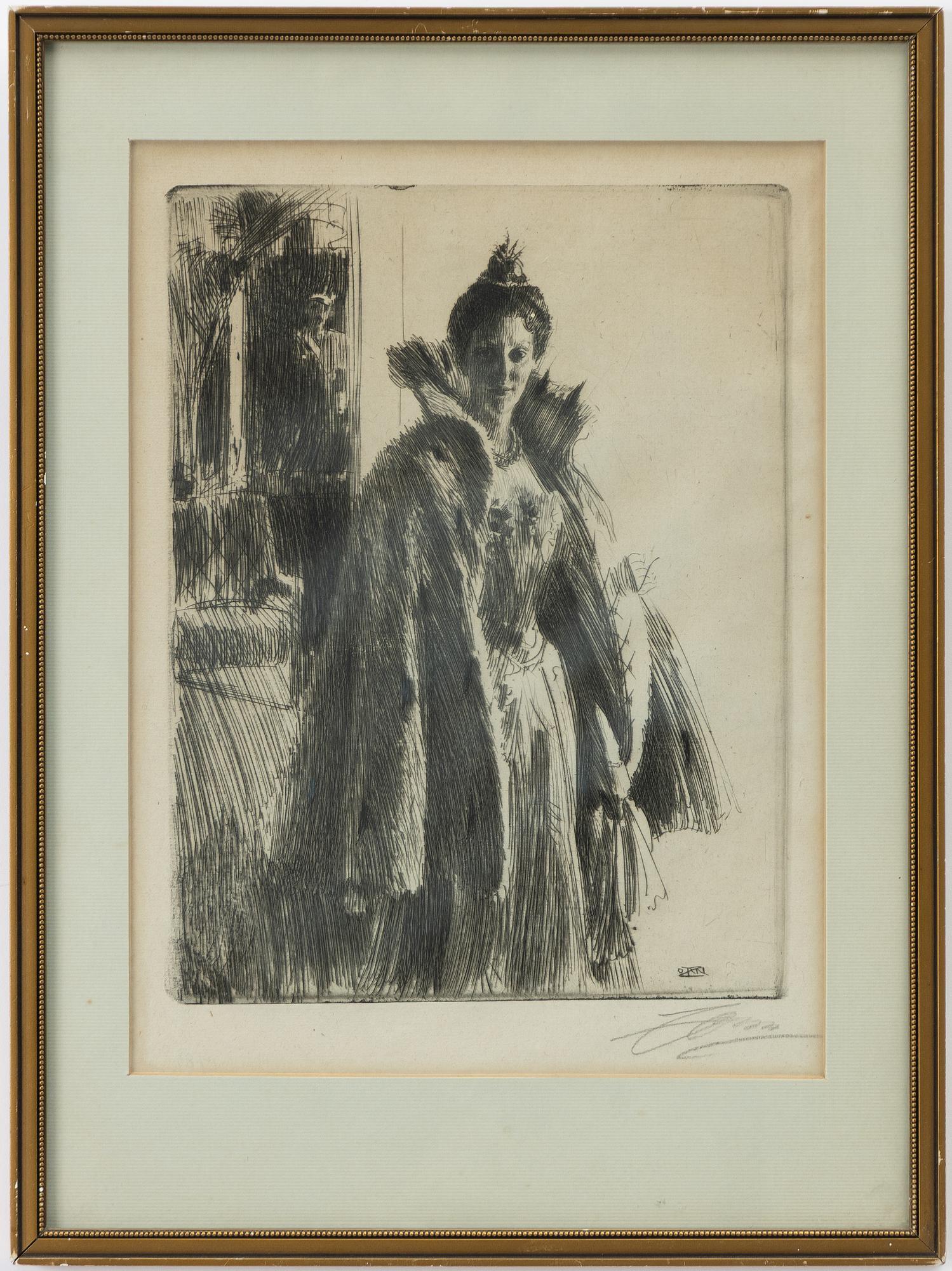 Anders Zorn, "Prinsessan Ingeborg II".