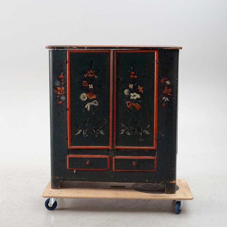 Skänk, allmoge, Jämtland, sent 1700- / tidigt 1800-tal.