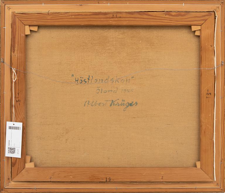 Albert Krüger, "Höstlandskap".