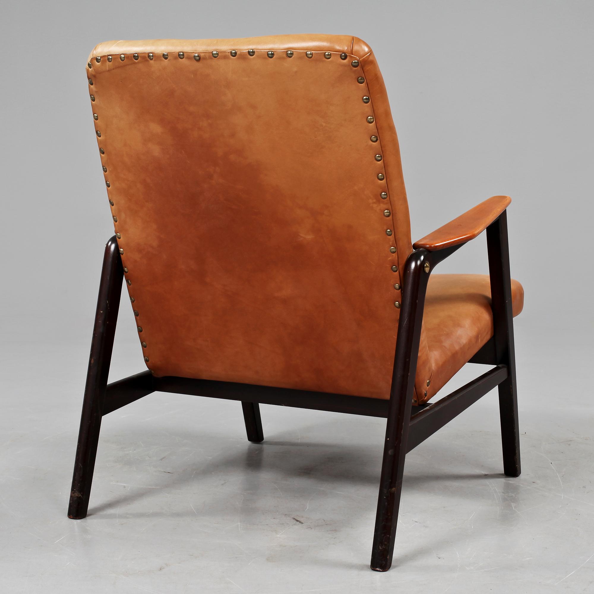 SOFFA samt FÅTÖLJ, 1950-tal.