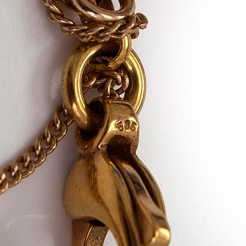 Kalevala Koru, a 14K gold 'Celebratory jewellery of independence'' necklace, 1992.
