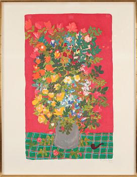 Lennart Jirlow · LENNART JIRLOW, färglitografi, sign o nr 132/380.